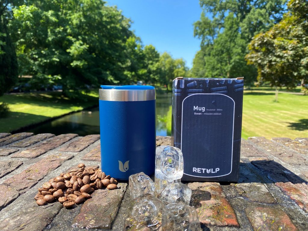 Mug Thermosbeker / Koffiebeker Deep Ocean Blue 300 ml - Retulp