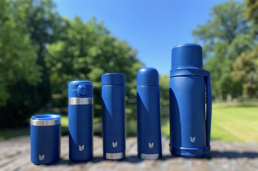 Mug Thermosbeker / Koffiebeker Deep Ocean Blue 300 ml - Retulp