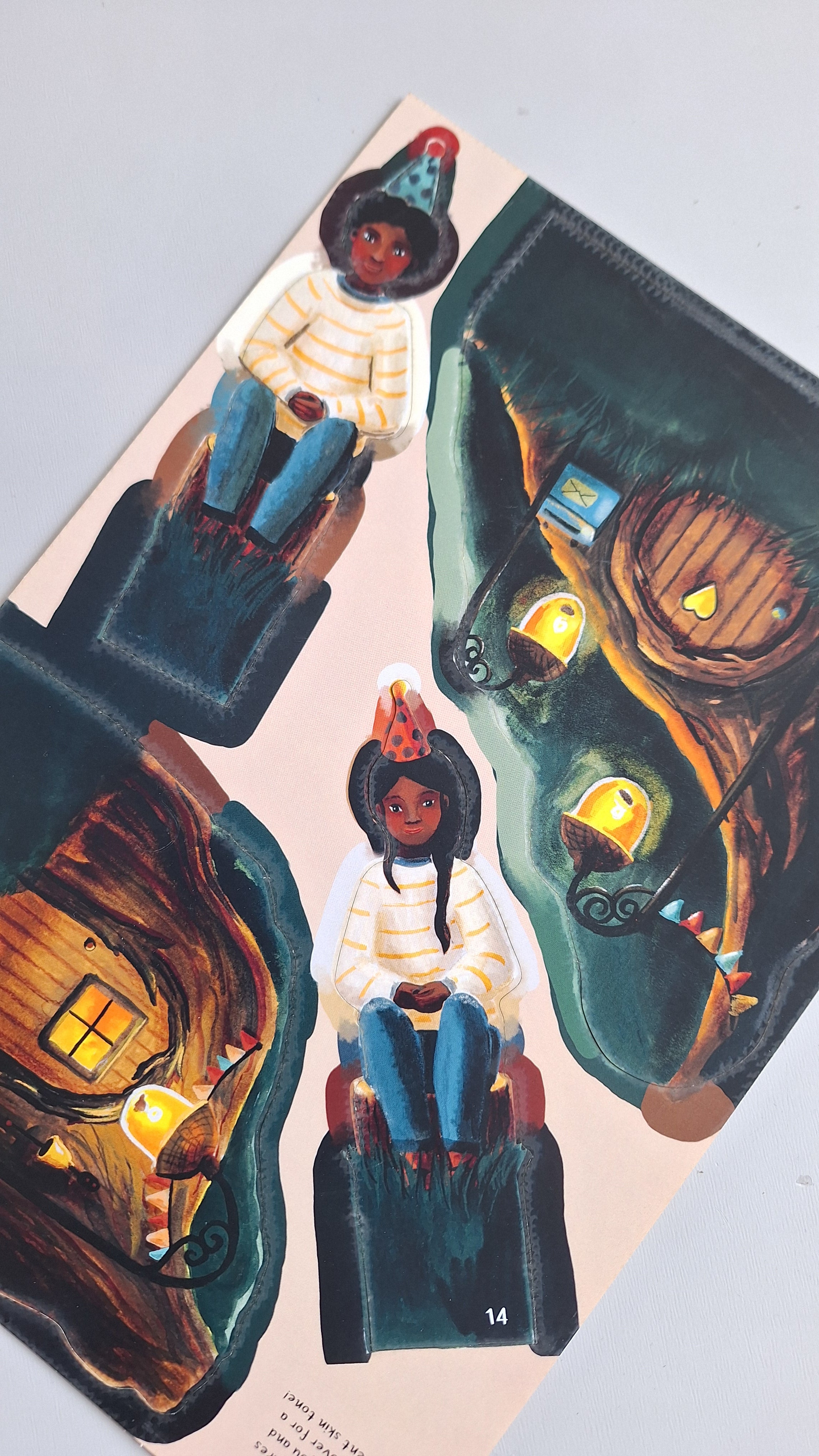 Cosy Up Verjaardag / Birthday - Illustrator under a blankie