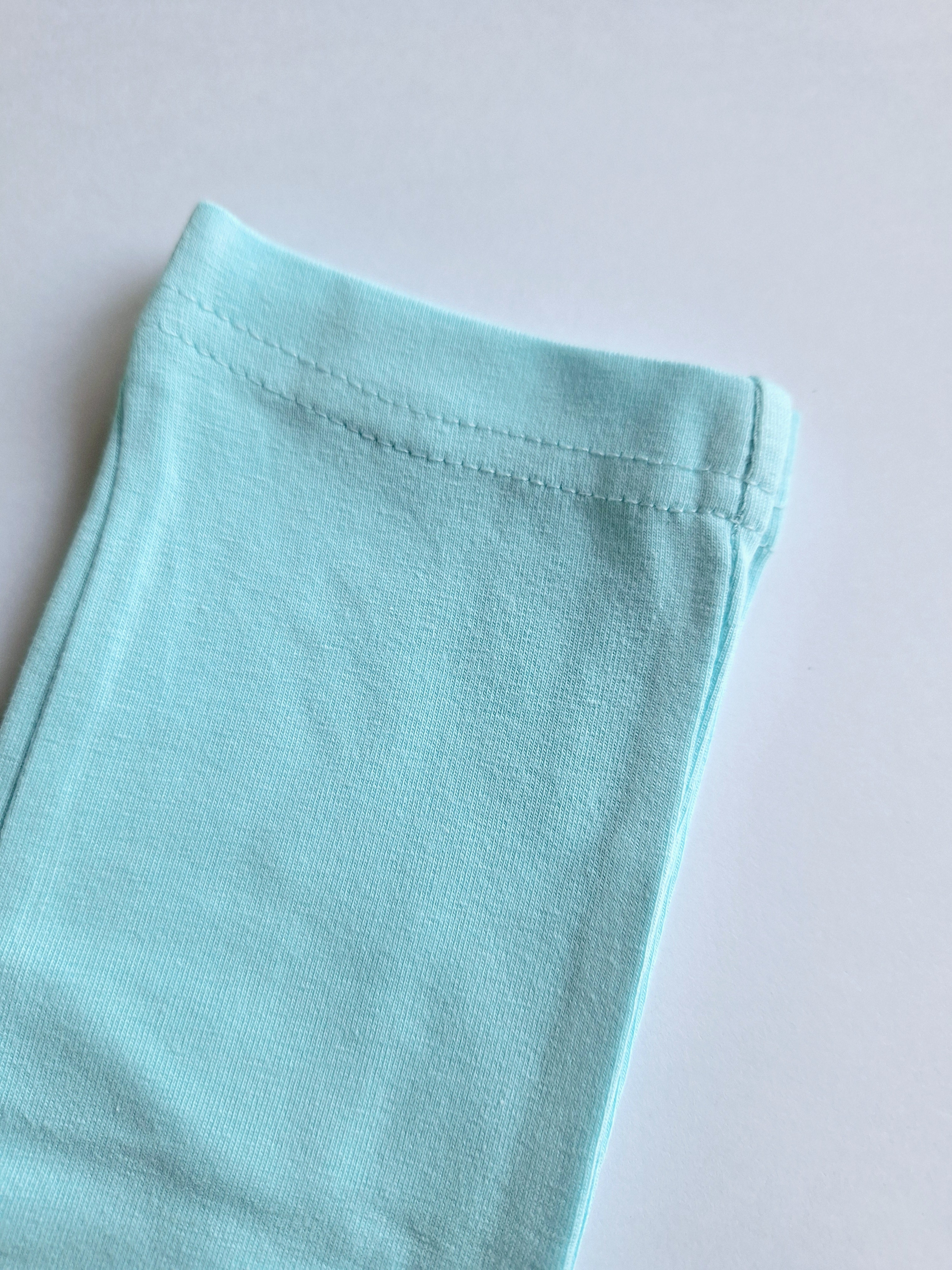 Legging Solid Button Blue - More than a Fling (Duns Sweden)