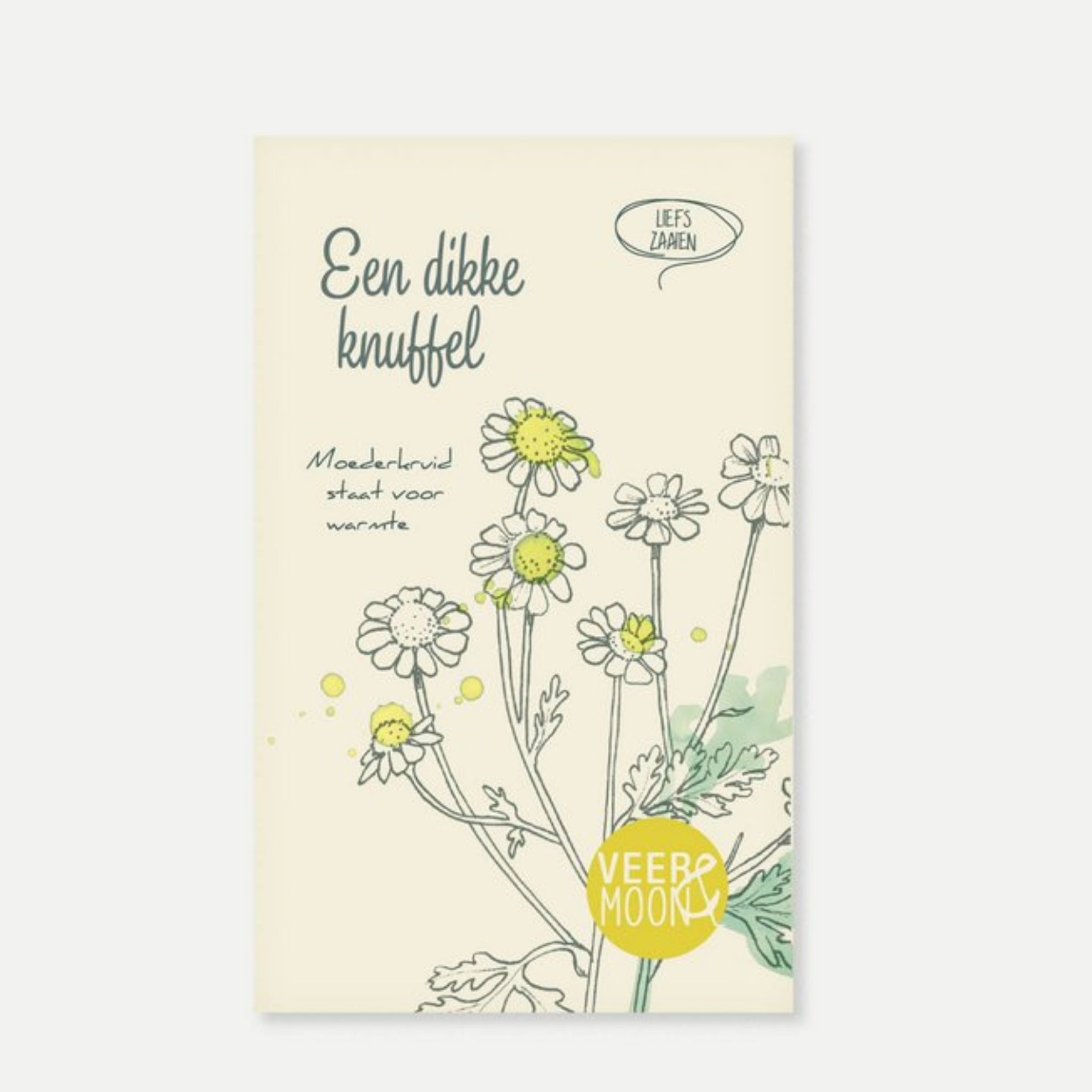 Bloemenzaden 'Een dikke knuffel' met Moederkruid - Veer&Moon