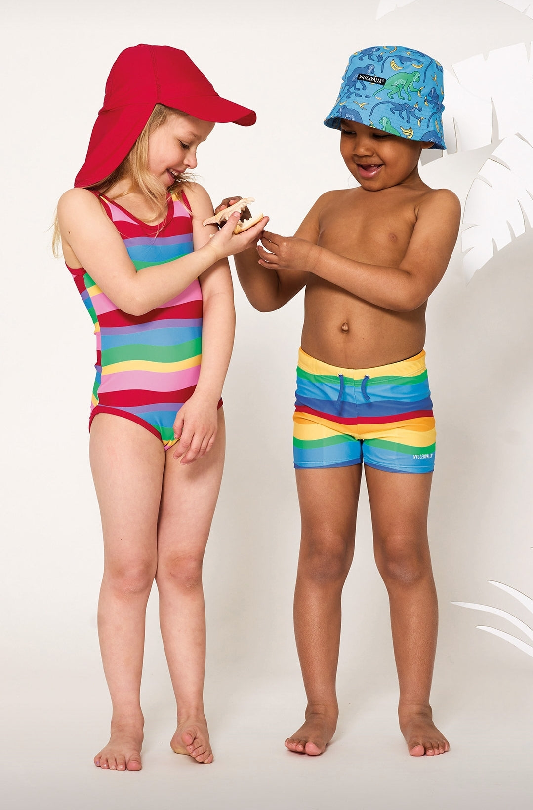 Zwempak / UV Swimsuit Multi Wave Garden - Villervalla