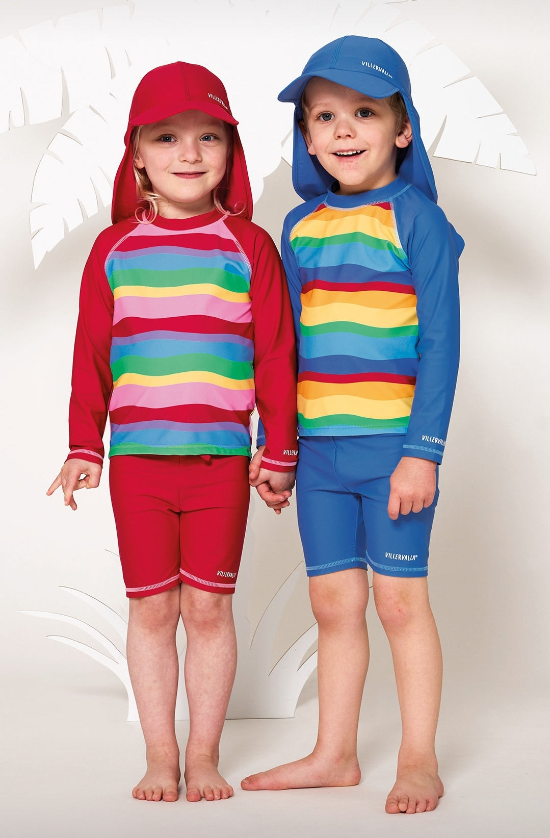 Zwemshirt UV Shirt Multi Wave Garden - Villervalla