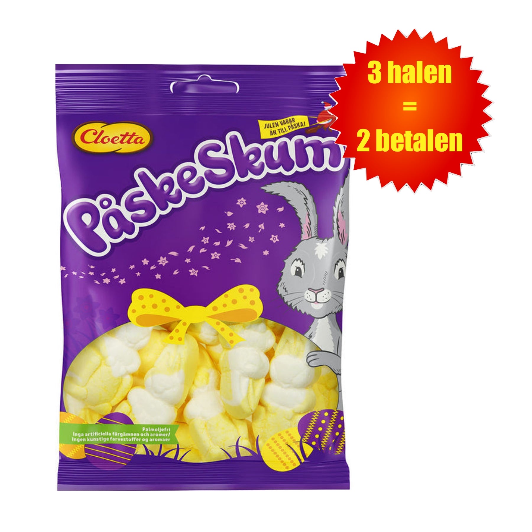 Paasschuimpjes / Påskeskum påse 100g - Cloetta