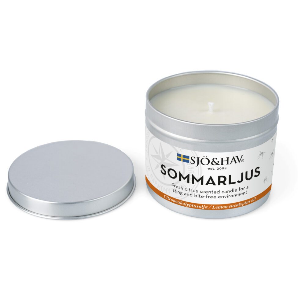 Citrus Anti-insect Kaars "SOMMARLJUS" - Sjö&Hav