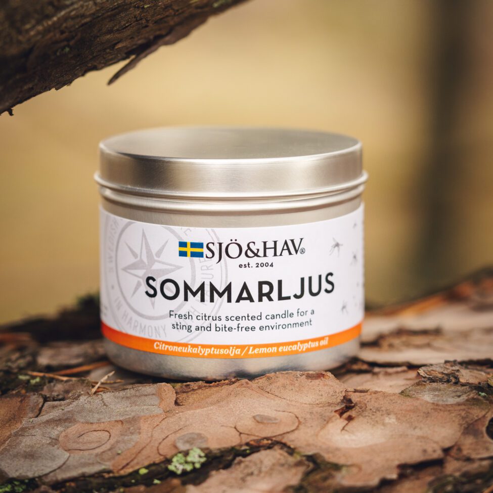 Citrus Anti-insect Kaars "SOMMARLJUS" - Sjö&Hav