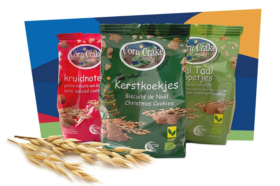 Bio vegan & glutenvrije gember citroenkoekjes – Corn Crake