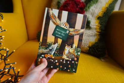 Messages from the woods – inspiratiekaarten - Illustrator under a Blankie