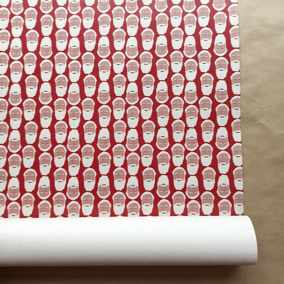 Pakpapier Onze Grote Decembervriend - Landbouwafval (Paperwise) – Silly Goose