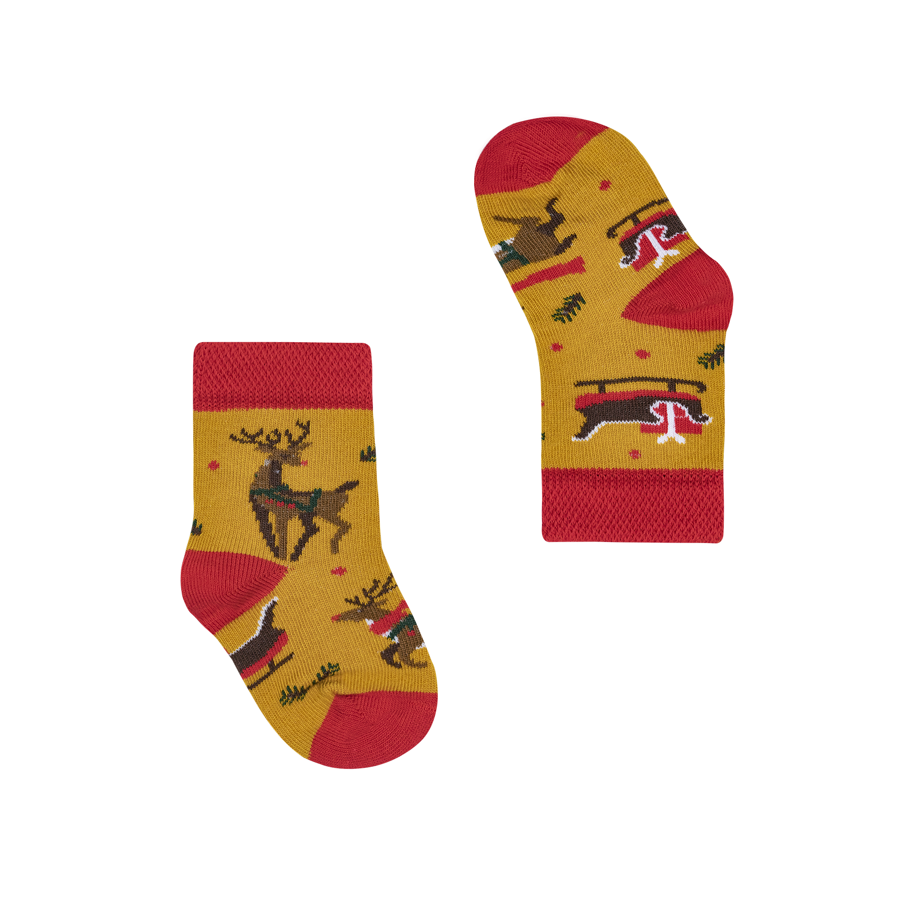 Christmas Reindeers Socks / Baby / Kids / Adult - Faves. Socks&Friends