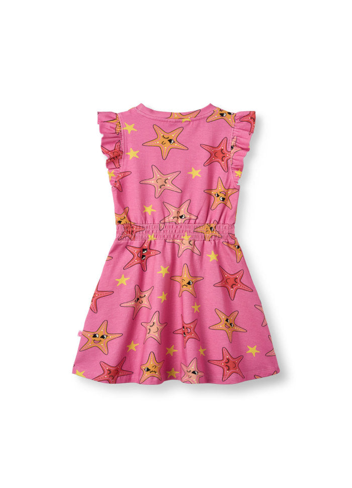 Jurk / Dress with Starfish - Småfolk