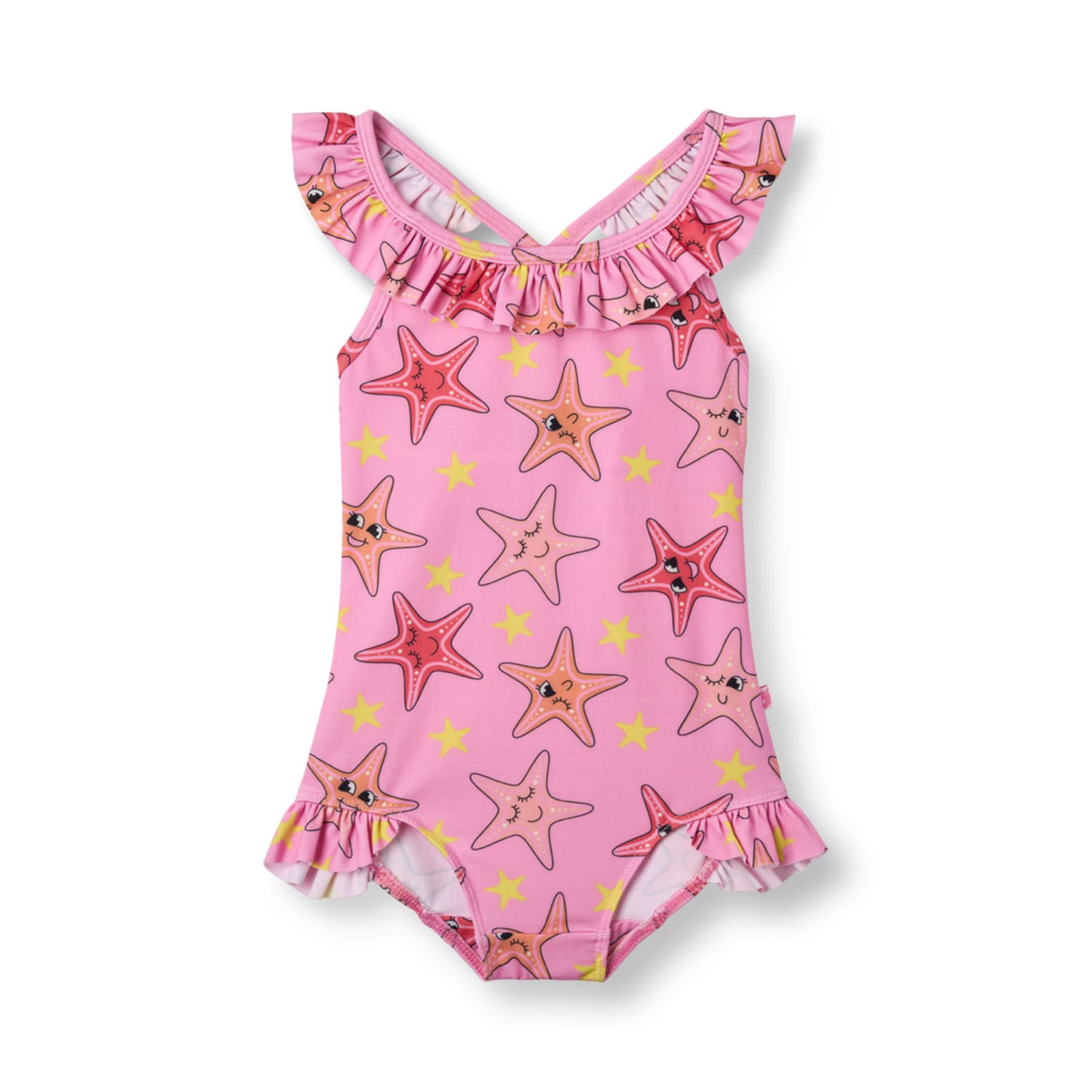Zwempak / Swimsuit UV50 with Starfish - Småfolk