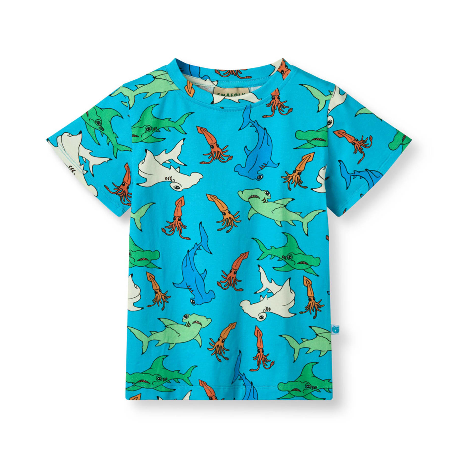T-shirt with Hammerhead Sharks - Småfolk