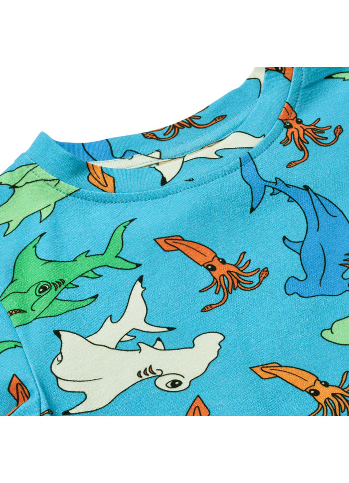 T-shirt with Hammerhead Sharks - Småfolk