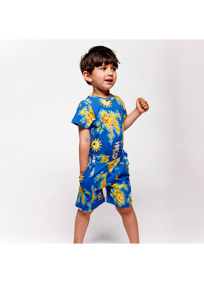 T-shirt with Pirate Map - Småfolk