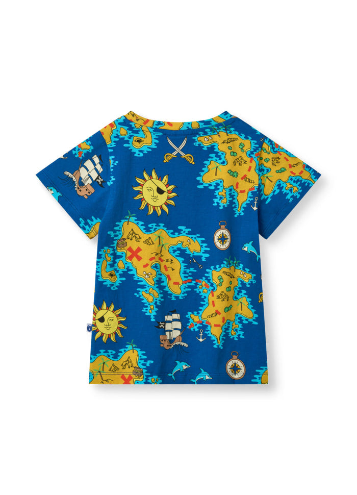 T-shirt with Pirate Map - Småfolk