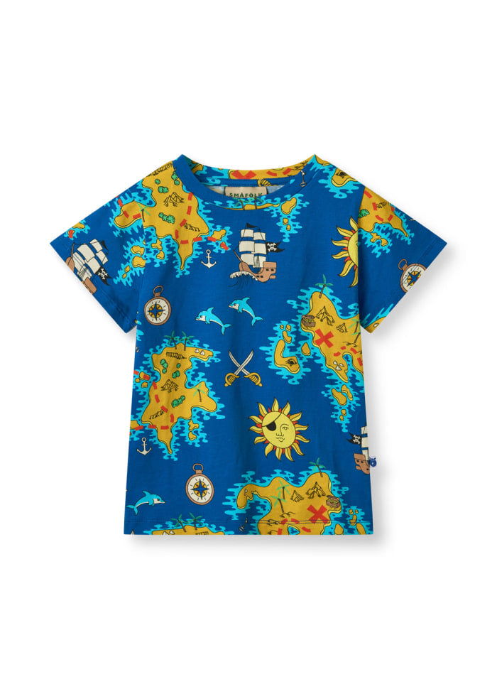 T-shirt with Pirate Map - Småfolk