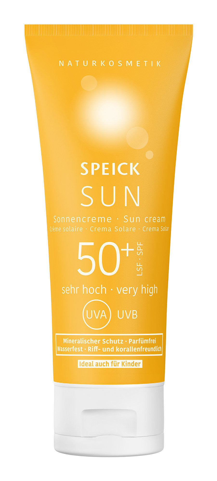 Zonnebrandcrème lichaam & gezicht SPF50+ – Speick Sun