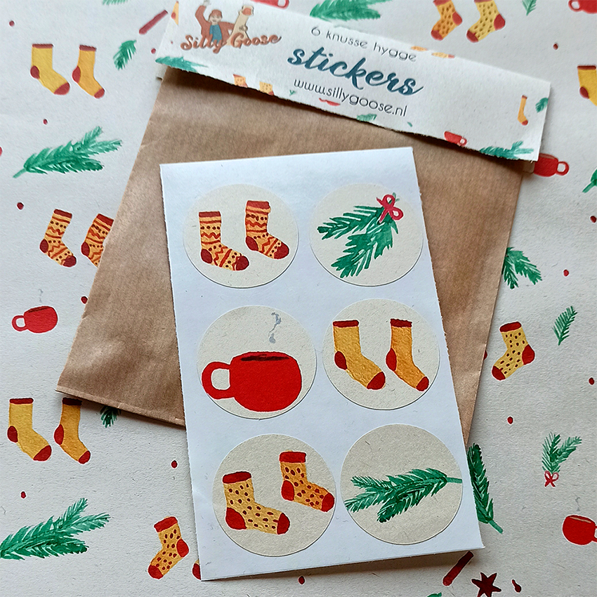 Stickers Hygge - Silly Goose