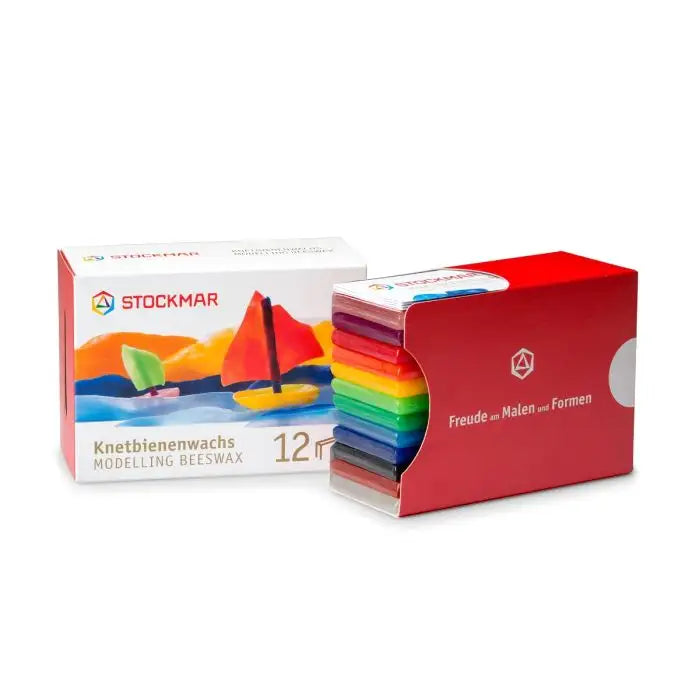 Bijenkneedwas – 6, 12 of 15 kleuren - Stockmar