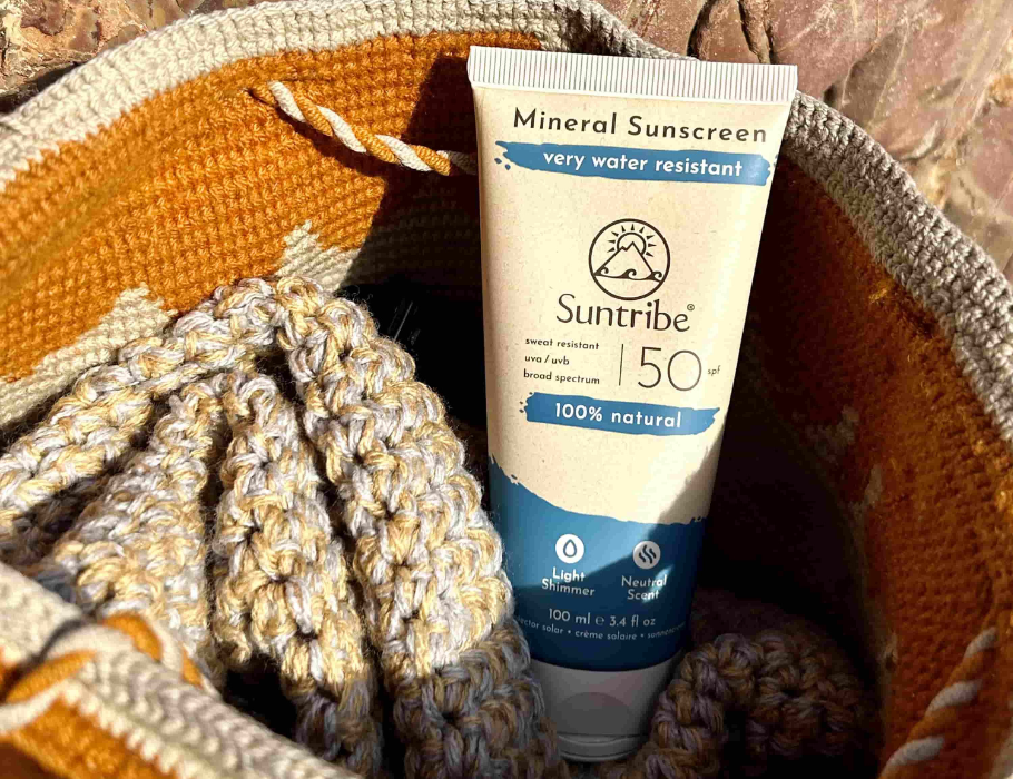Zonnebrandcrème Mineral Sunscreen Water resistant SPF 50 (Vegan) – Suntribe Sweden
