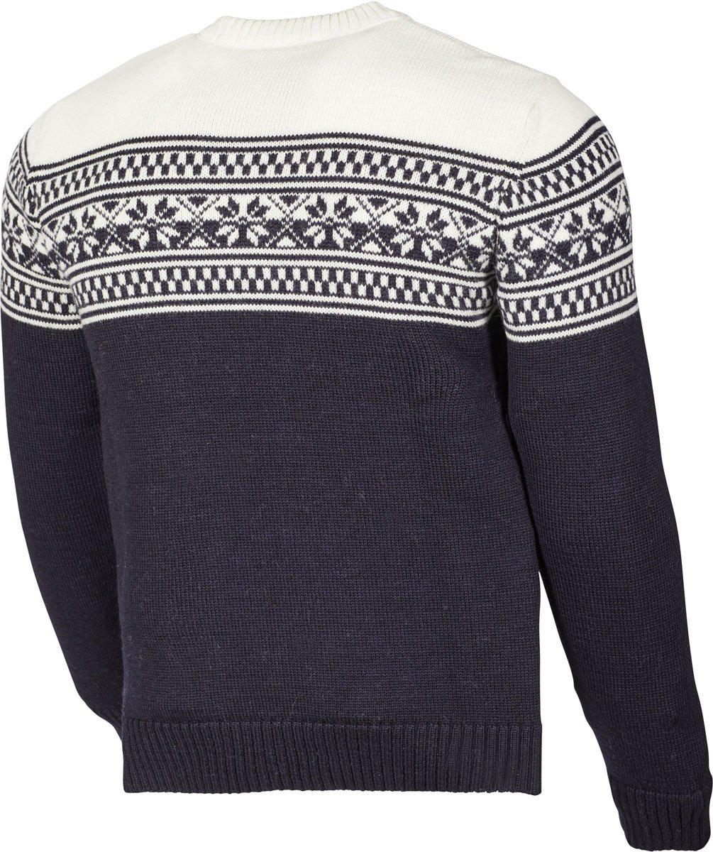 Sweater Vidar Crewneck Navy - Ivanhoe of Sweden