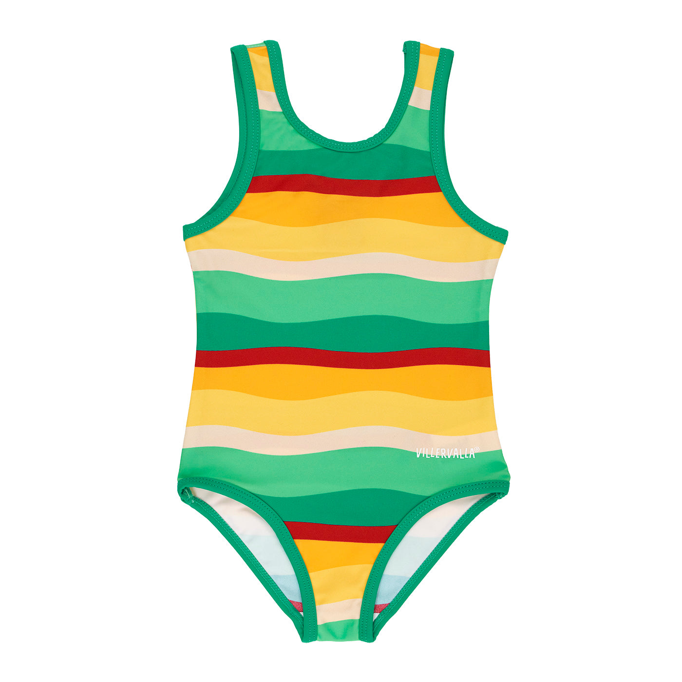 Zwempak / UV Swimsuit Multi Wave Jungle - Villervalla