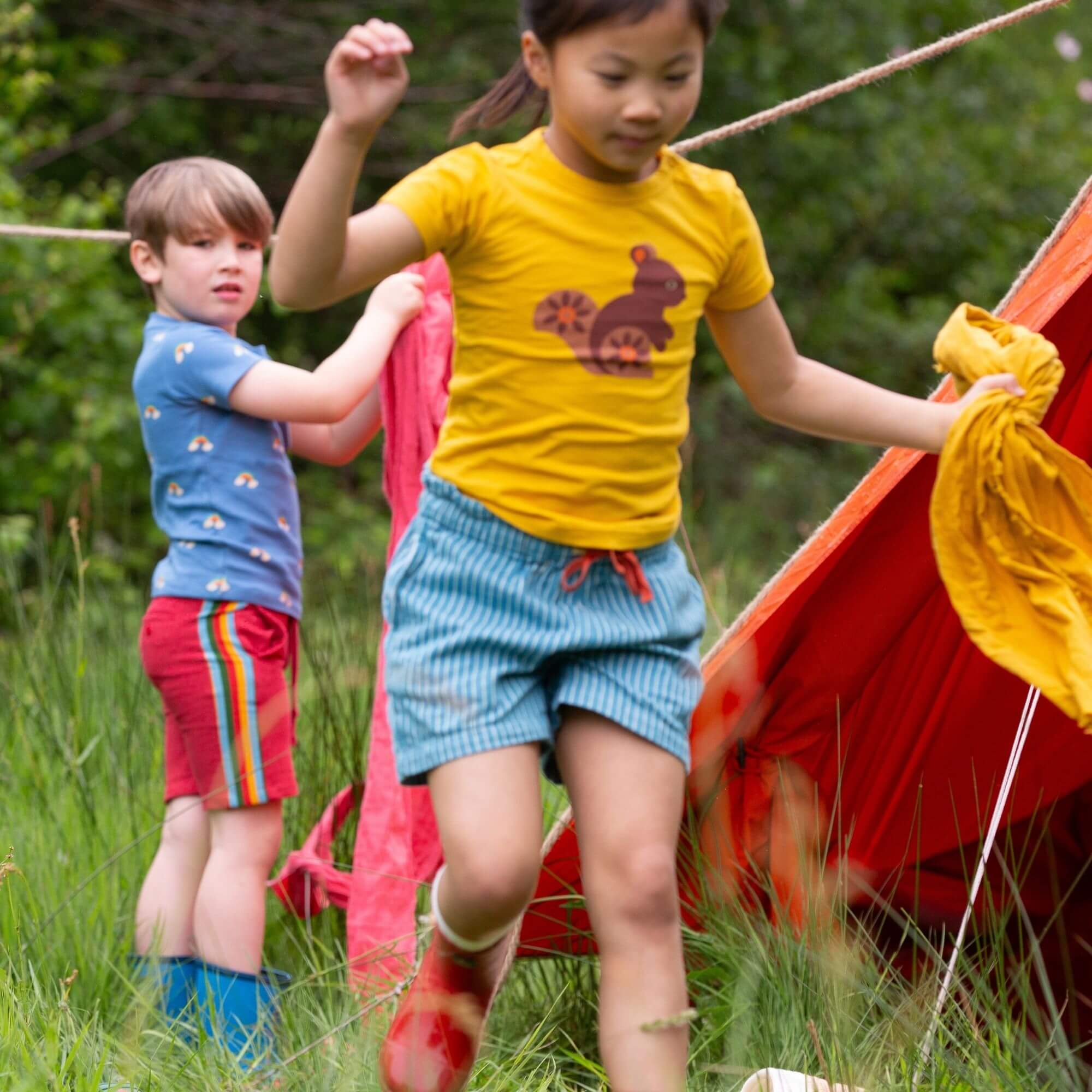 T-shirt Golden Squirrel - Little Green Radicals
