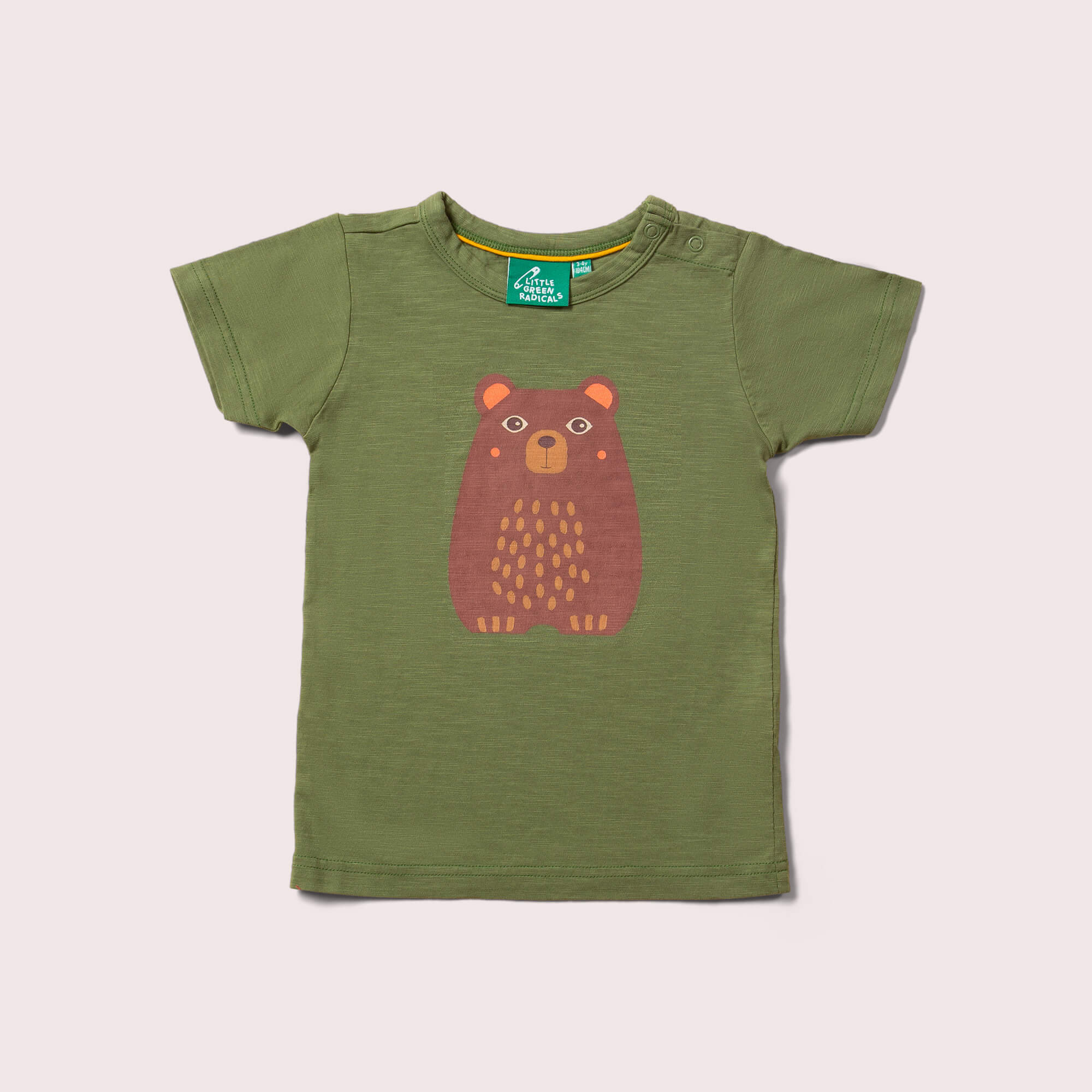 T-shirt Green Bear - Little Green Radicals
