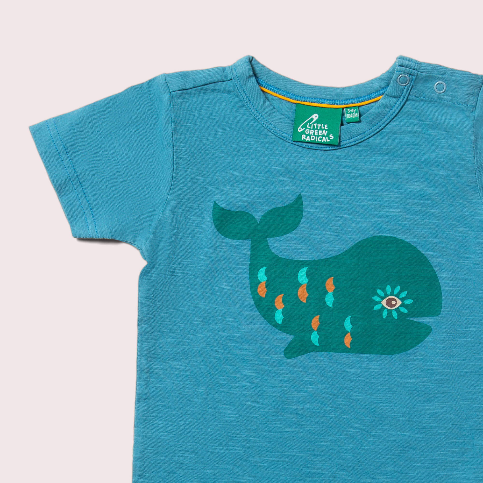 T-shirt Blue Whale - Little Green Radicals