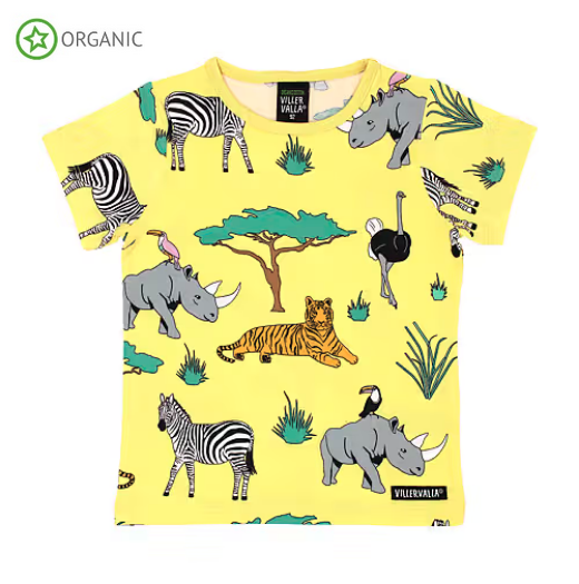 T-shirt Safari Lemon - Villervalla