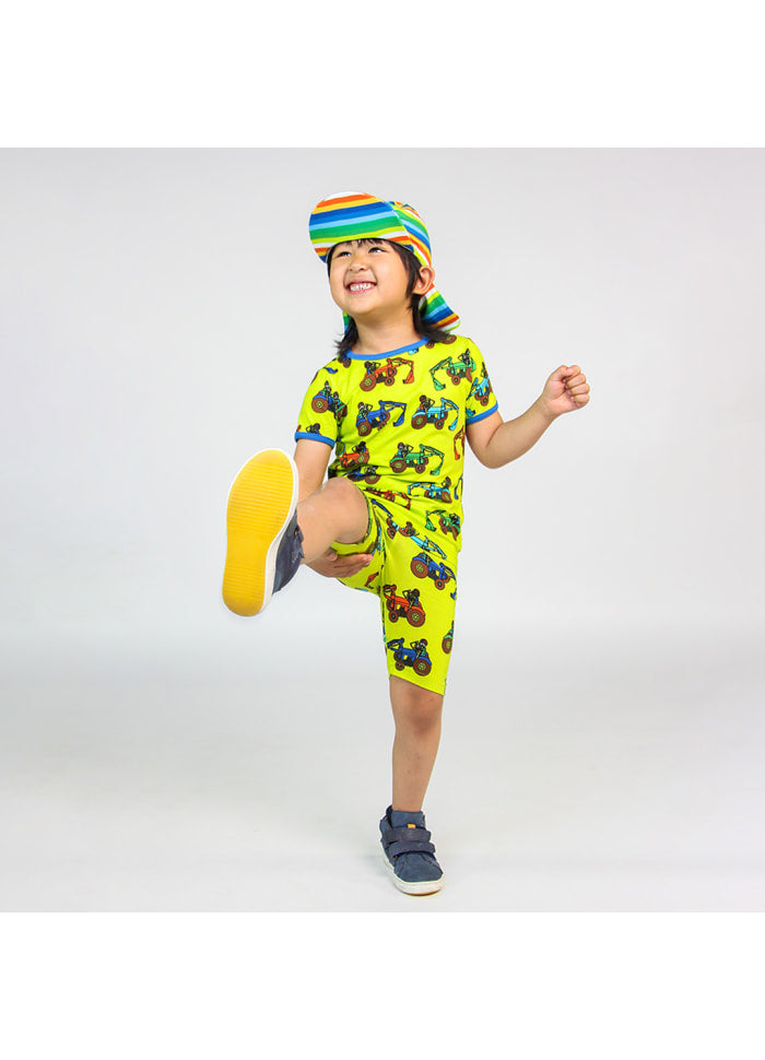 Korte broek / Cycling Shorts with Tractors - Småfolk