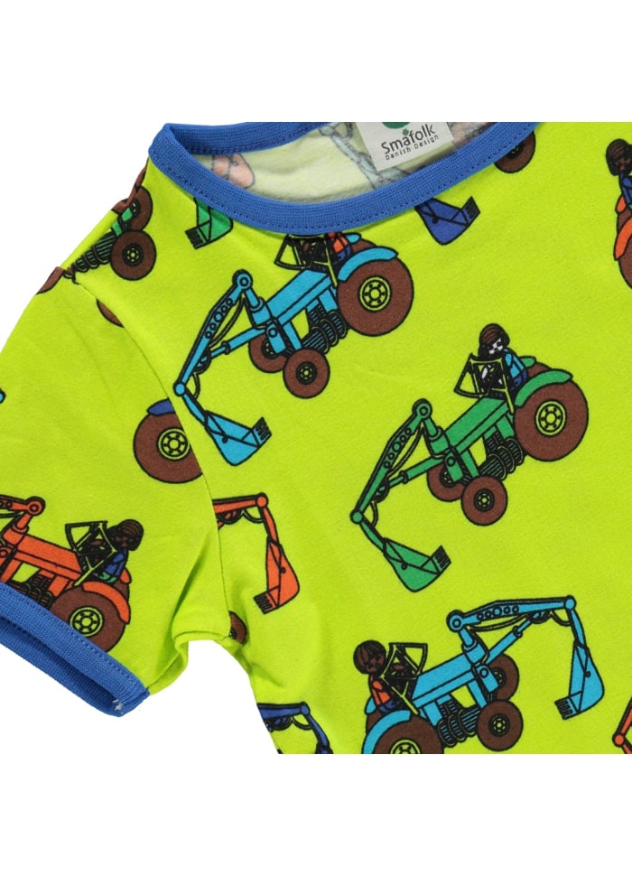 T-shirt with Tractors - Småfolk