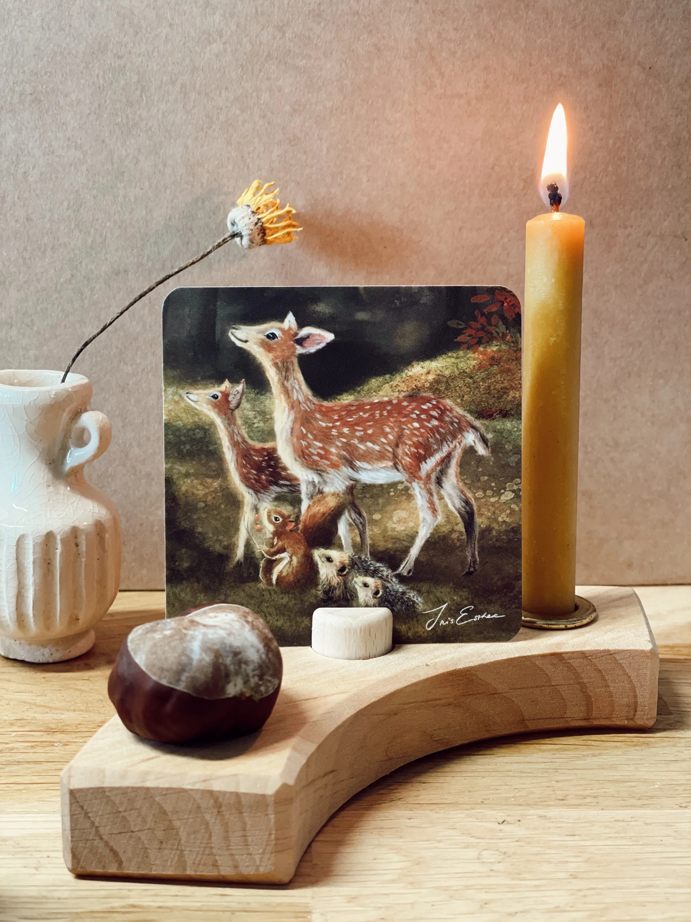 Petit Prints: Set van 16 minikaarten Seizoenen /Seasonal - Iris Esther