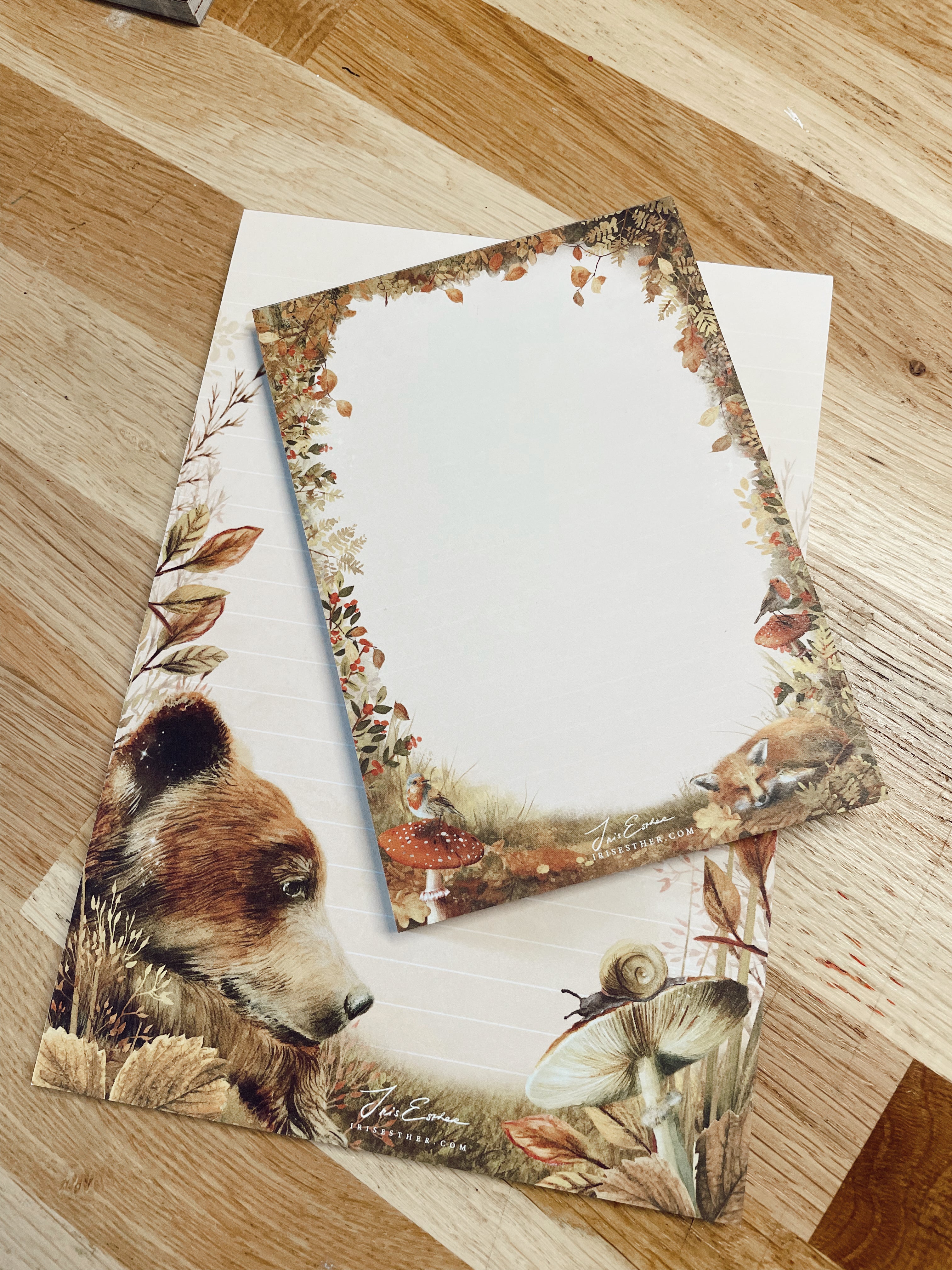 Tiny Forest Notepad A6 - Iris Esther