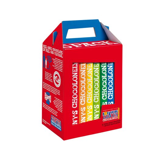 Chocolade Rainbow Classics 6-Pack - Tony’s Chocolonely