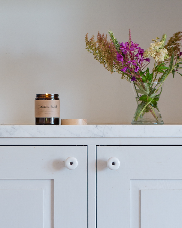 Midnight Sun / Midnattssol - Scented candle 150 g – Torplyktan