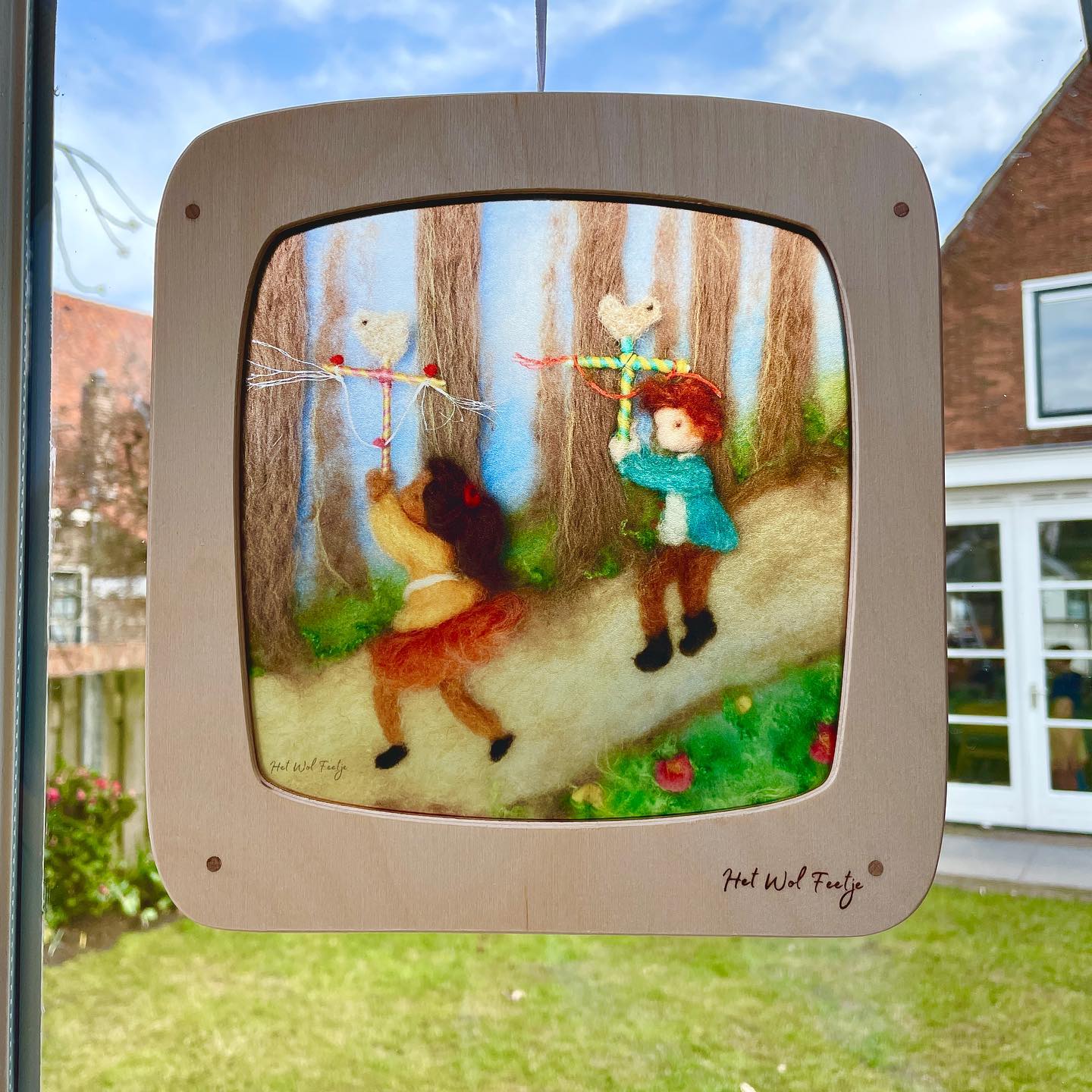 Toverplaat Budding Spring / ontluikende lente – Het Wol Feetje