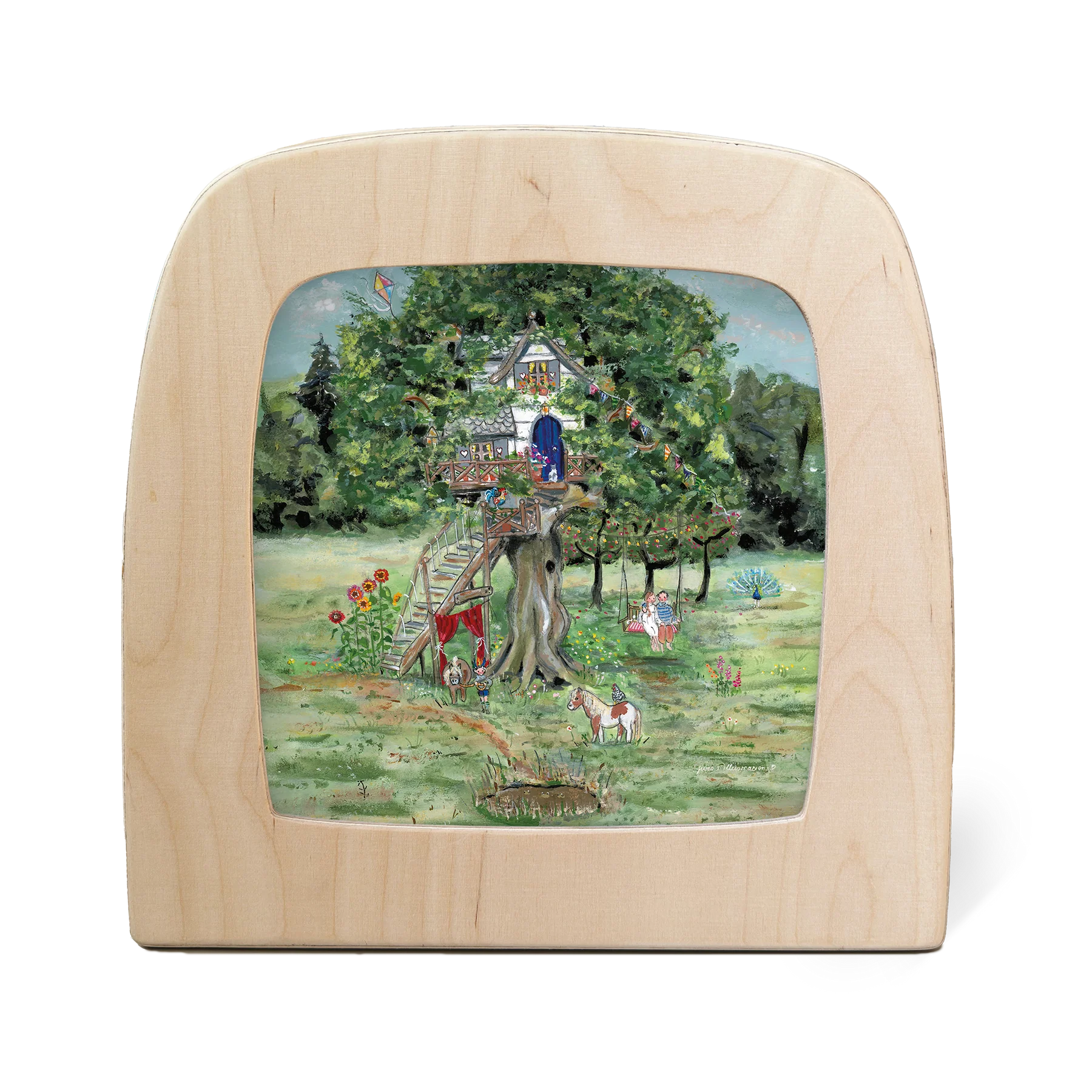 Toverplaat Boomhut / Treehouse – Gwen's Illustrations
