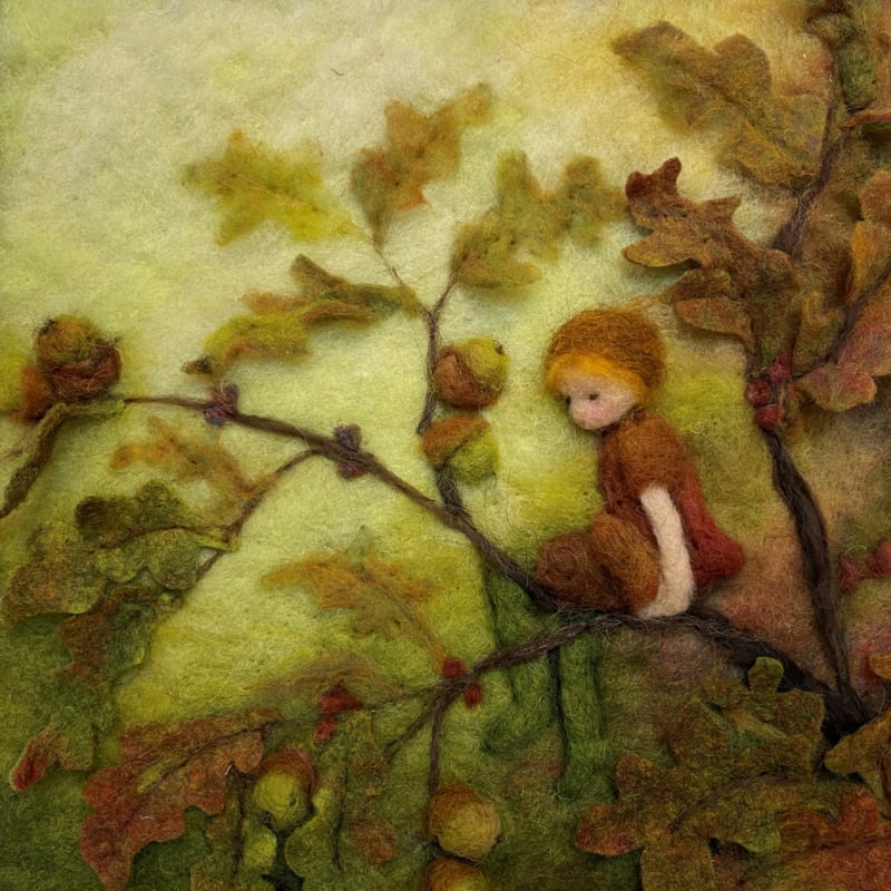 Toverplaat Eikenboom / Oaktree - Ann Galland