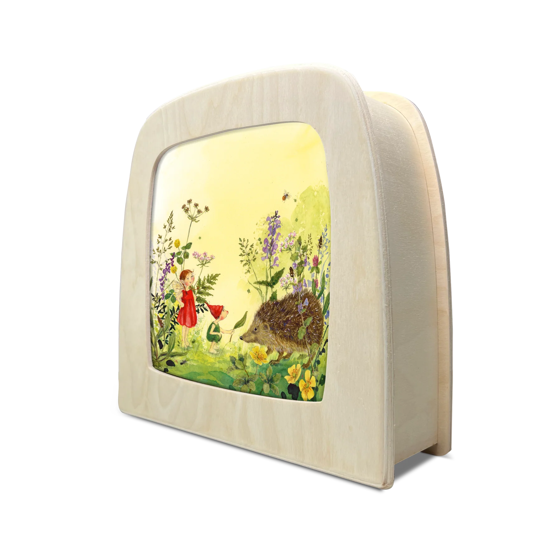 Toverplaat Egel / Hedgehog Silhoutte – Daniela Drescher