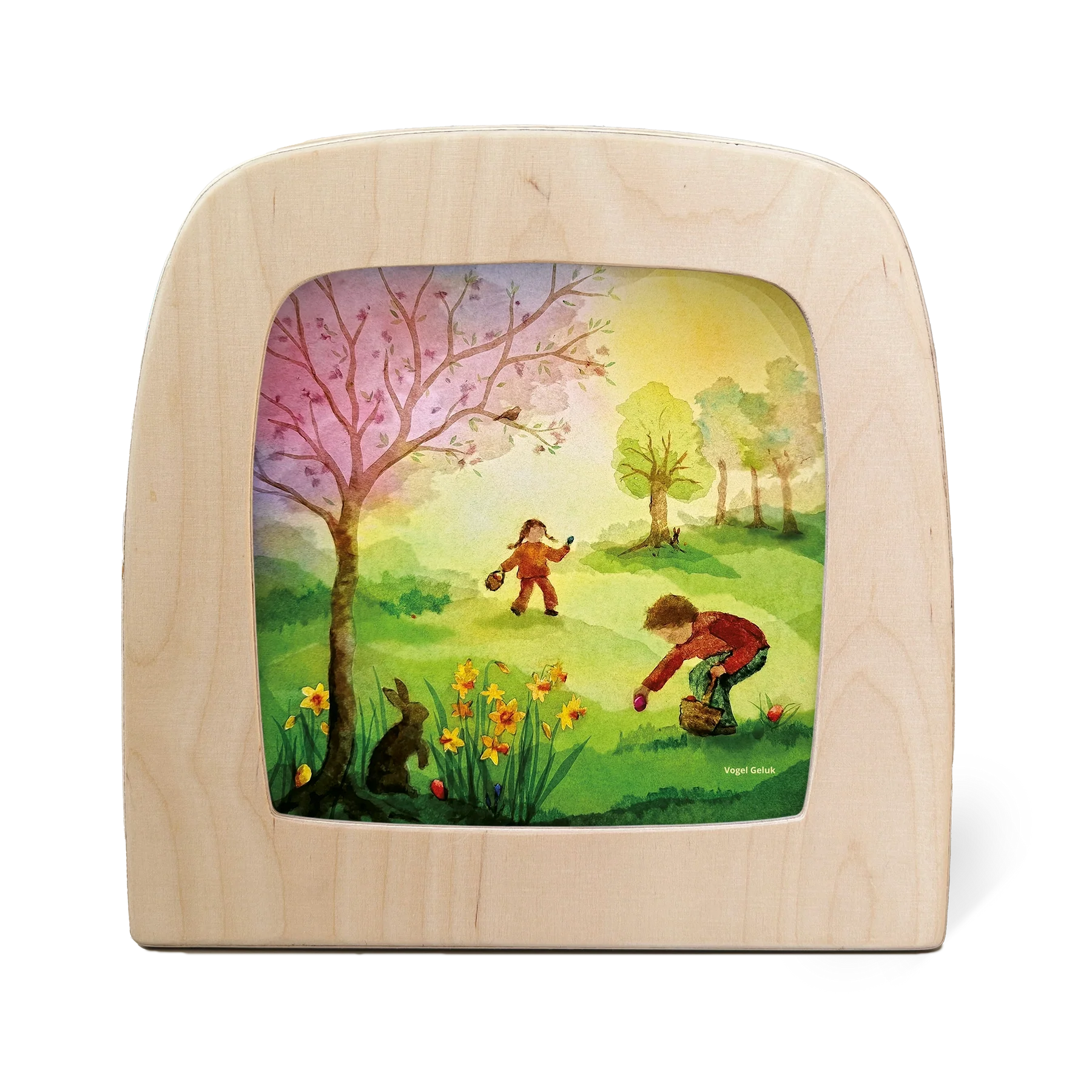 Toverplaat Easter Discoveries Silhouette – Vogel Geluk