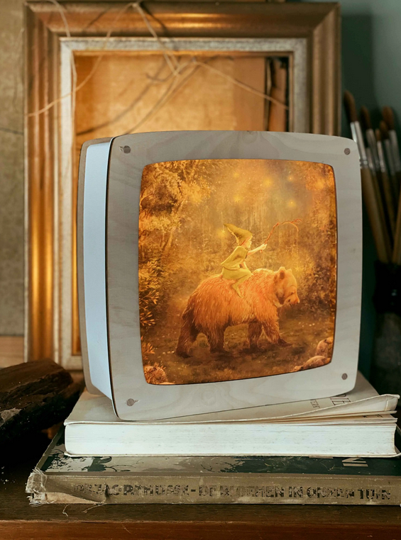 Toverplaat Birds and Bees - Iris Esther