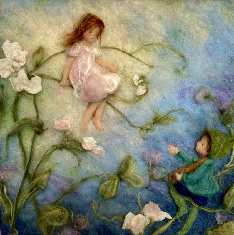 Toverplaat Bloemenkinderen / Flower Children - Ann Galland