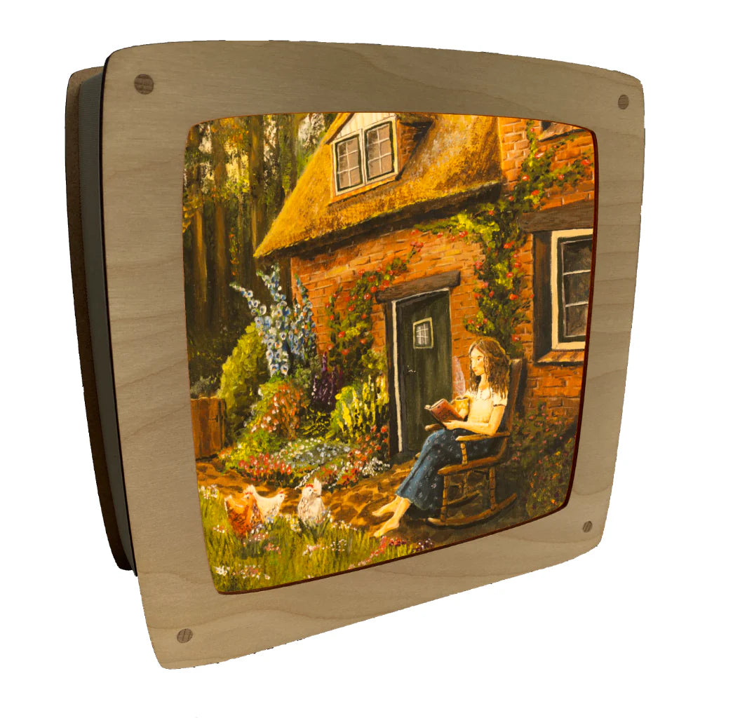 Toverplaat cottage tuin - Illustrator under a blankie