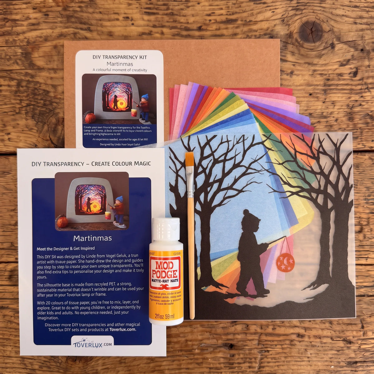 DIY Transparant Kit St. Martin – Vogel Geluk