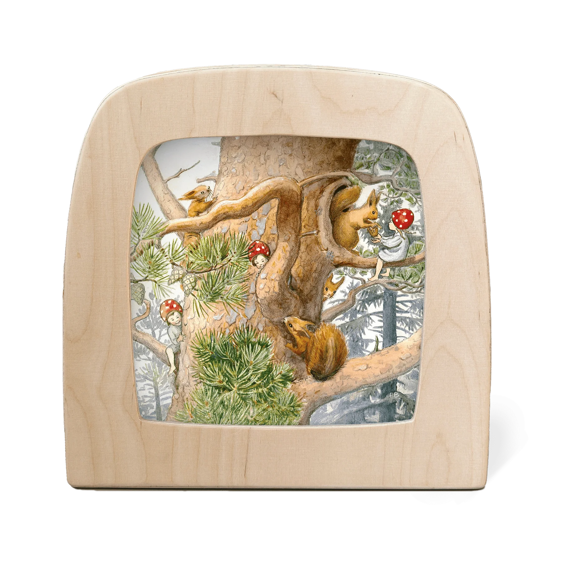 Toverplaat Kinderen van het woud - Verstoppertje – Elsa Beskow