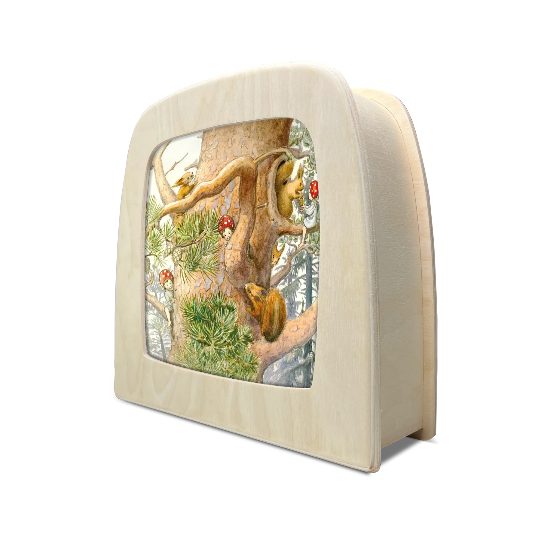 Toverplaat Kinderen van het woud - Verstoppertje – Elsa Beskow