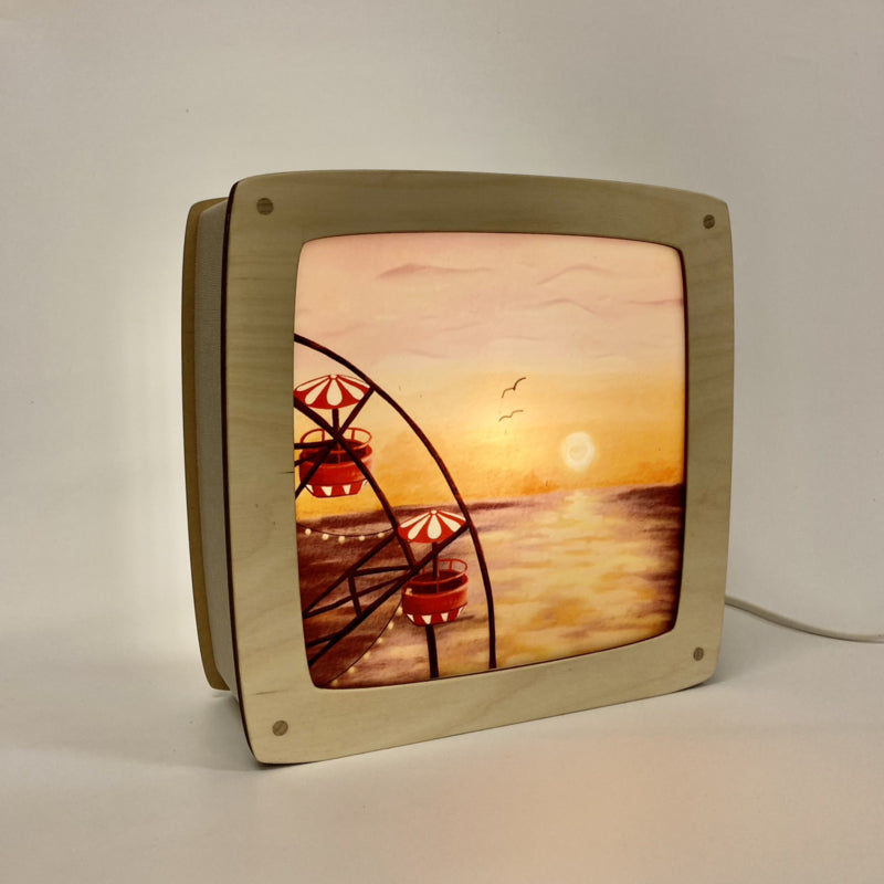 Toverplaat Tiny Plane Big Sky - Hannah Illustreert