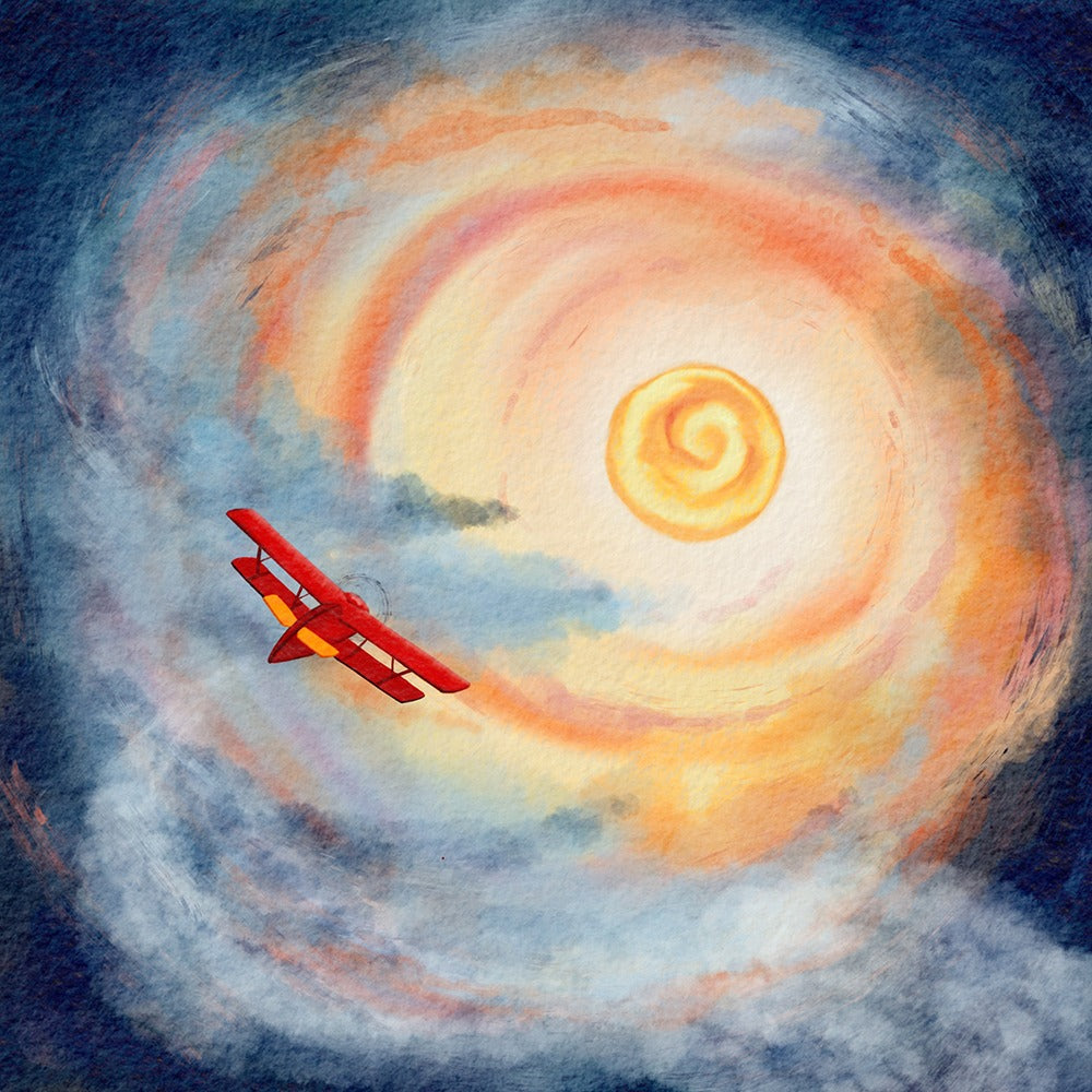 Toverplaat Seaside Ferris Wheel - Hannah Illustreert